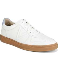 oCIjbN Y V[Y Xj[J[ Vionic Mens Lucas Court Sneakers White/ skyway blue leather zCg