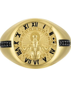 �u���o �����Y �A�N�Z�T���[ �����O Bulova Men's God of Time Gold-Tone Sterling Silveringold-tone �S�[���h