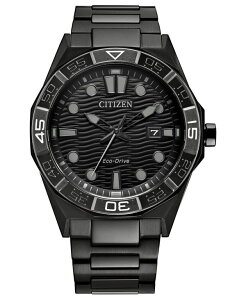 �V�`�Y�� �����Y �A�N�Z�T���[ �r���v T�V���c Citizen Men's Eco-Drive Sport Casual Brycen Black Stainlessteel Bracelet Watch 42mm Black �u���b�N