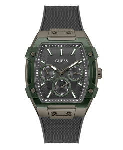 �Q�X �����Y �A�N�Z�T���[ �r���v GUESS Men's Grey Gunmetal Multi-function Watch 44mm Dark Gray �O���[