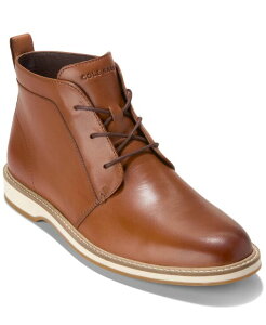 �R�[���n�[�� �����Y �V���[�Y �u�[�c�E���C���u�[�c Cole Haan Men's Morse Grand Chukka Boots British tan/Ivory �A�C�{���[