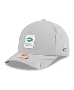 �j���[�G�� �����Y �A�N�Z�T���[ �X�q New Era Men's Gray New York Jets 2025 Sideline M-Crown 9FORTY Adjustable Hat Gray �O���[