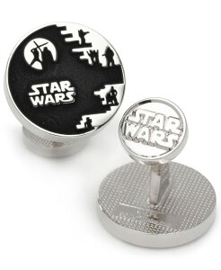 X^[ EH[Y Y ANZT[ JtX{^ Star Wars Men's Death Star Icon Cufflinksilver-Tone Vo[