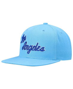 �~�b�`�F��&�l�X �����Y �A�N�Z�T���[ �X�q Mitchell & Ness Men's Powder Blue Los Angeles Lakers Hardwood Classics Team Ground 2.0 Snapback Hat Powder Blue �u���[