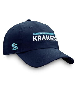 �t�@�i�e�B�N�X �����Y �A�N�Z�T���[ �X�q Fanatics Men's Deep Sea Blue Seattle Kraken Authentic Pro Rink Adjustable Hat Deep Sea Blue �u���[