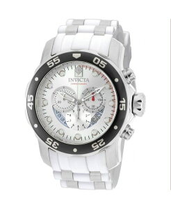 CrN^ Y ANZT[ rv Invicta Men's 20290 Pro Diver Quartz Chronograph Silver Dial Watch Silver Vo[