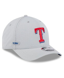 �j���[�G�� �����Y �A�N�Z�T���[ �X�q New Era Men's Gray Texas Rangers 2025 MLB Clubhouse 9FORTY M-Crown Adjustable Hat Gray �O���[