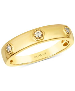 �� ���@�� ���f�B�[�X �A�N�Z�T���[ �����O Le Vianywear Everywear Nude Diamond Polished Band (1/10 ct.w.) in 14k Gold (Also Available in Rose Gold or White Gold) Yellow Gold �C�G���[