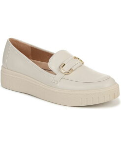 CtXgCh fB[X V[Y pvX vbgtH[ [t@[ LifeStride Women's Geneva-Bit Closed Round Toe Platform Loafers Bone Faux Leather