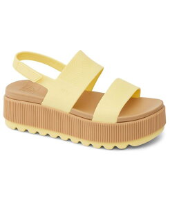 ���[�t ���f�B�[�X �V���[�Y �T���_�� REEF Women's Water Vista Higheround Toe Hanging Flips Yellow �C�G���[