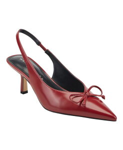 }[NEtBbV[ fB[X V[Y pvX q[ Marc Fisher LTD Women's Gretel Slingbackitten Heel Pumps Red Leather bh