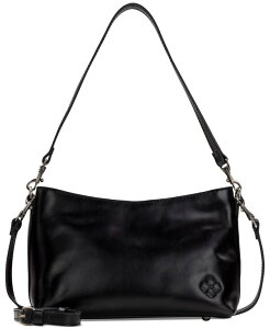�p�g���V�A�i�V�� ���f�B�[�X �o�b�O ���U�[ Patricia Nash Betta Medium Leather Crossbody Black �u���b�N