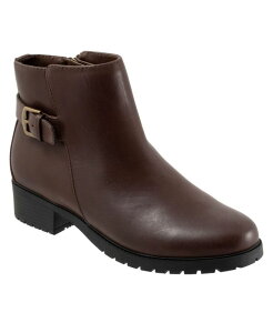 �g���b�^�[�Y ���f�B�[�X �V���[�Y �u�[�c�E���C���u�[�c Trotters Women's Marigold Boot Dark brown �u���E��