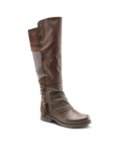 �p�g���V�A ���f�B�[�X �V���[�Y �u�[�c�E���C���u�[�c �g�[�� ���[�X �}�L�V Patrizia Women �f s MAXIE Back Lace Detail Faux Fur Lined Tall Boot Brown �u���E��