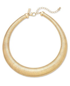 AC.Gk.V[ C^[iVi RZvg fB[X ANZT[ lbNXE`[J[Ey_ggbv [X I.N.C. International Concepts Gold-Tone Omega Chain Collar Necklace 17" + 3" extender
