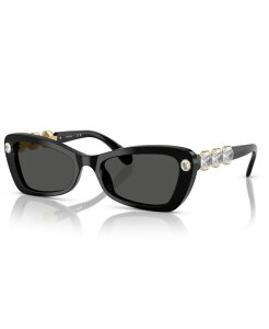 XtXL[ fB[X ANZT[ TOXEACEFA Swarovski Women'sunglassesK6033 Black ubN