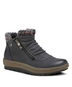 �X�v�����O�X�e�b�v ���f�B�[�X �V���[�Y �u�[�c�E���C���u�[�c Spring Step CLEORA Wateresistant Dual-Zip Bootie with Faux Shearling Lining Blue �u���[