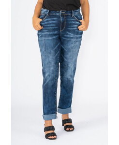 �X�����N ���f�B�[�X �{�g���X �f�j���p���c �v���X�T�C�Y SLINK Jeans Plusize High Rise Boyfriend Jeans Harper
