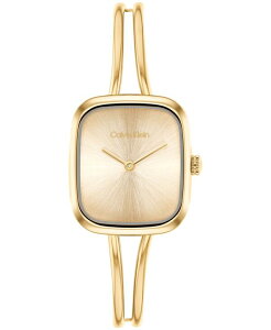 �J���o���N���C�� ���f�B�[�X �A�N�Z�T���[ �r���v T�V���c Calvin Klein Women's CK Adore Gold Tone Stainlessteel Bangle Bracelet Watch 20.8mm Gold �S�[���h