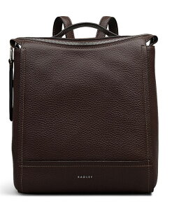 ���h���[ �����h�� ���f�B�[�X �o�b�O �o�b�N�p�b�N�E�����b�N�T�b�N Radley London Oak Street Small Zip Top Backpack Bag Dark Oak