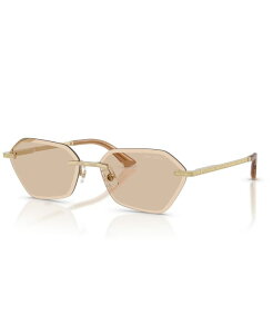 W~[`[ fB[X ANZT[ TOXEACEFA Jimmy Choo Women's Geometric Sunglasses JC4022J Pale Gold S[h