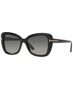 gEtH[h fB[X ANZT[ TOXEACEFA Tom Ford Women's FT1008 Sunglasses GradientR001509 Black Shiny ubN