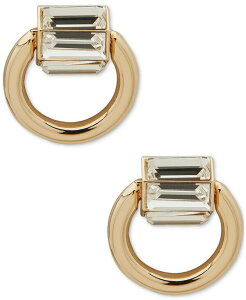 �_�i �L������ �j���[���[�N ���f�B�[�X �A�N�Z�T���[ �s�A�X�E�C�������O DKNY Gold-Tone Crystal Baguette Small Door Knocker Polished Stud Earringsilver �V���o�[