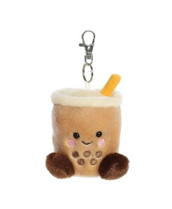 �I�[���� ���f�B�[�X �o�b�O �~�j Aurora Mini Milky Tea Boba Palm Pals Adorable Clip-On Brown 4 Brown �u���E��