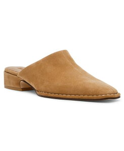 �X�e�B�[�u �}�f�� ���f�B�[�X �V���[�Y �p���v�X Steve Madden Women's Dessa Slip-On Mules Tan Suede �^��