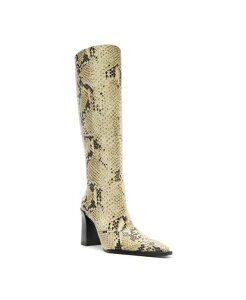 Vbc fB[X V[Y u[cECu[c Schutz Women's Raffaela Up Knee High Pointed Toe Boots Multi Snake }`J[