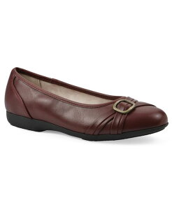 �N���t�o�C�z���C�g�}�E���e�� ���f�B�[�X �V���[�Y �p���v�X Cliffs by White Mountain Women's Calming Ballet Flats Burgundy Burnished Smooth �o�[�K���f�B