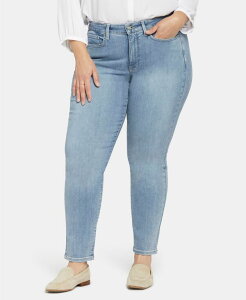 �G�k���C�f�B�[�W�F�C ���f�B�[�X �{�g���X �f�j���p���c �v���X�T�C�Y NYDJ Plusize Sheri Slim Jean Haley