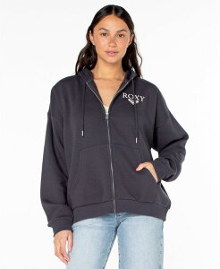 LV[ fB[X AE^[ p[J[EXEFbg Vc Roxy Women's Evening Lineup Full-Zip Sweatshirt Phantom