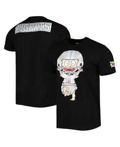 �v���X�^���_�[�h �����Y �g�b�v�X T�V���c Pro Standard Men's and Women's Freeze Max Black Rugrats Tommy Pickles Football T-shirt Black �u���b�N