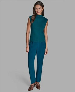 �r�[�V�r�[�W�[ ���f�B�[�X �g�b�v�X �V���c ���b�N�l�b�N �m�[�X���[�u �j�b�g BCBG Women'sleeveless Mock Necknitop Cote Dazur