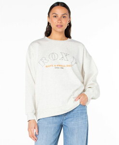 LV[ fB[X AE^[ p[J[EXEFbg N[lbN Vc Roxy Women's Morning Hike Crewneck Sweatshirt Oatmeal Heather wU[