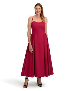 �����h���[�o�C�V�F���[�V�[�K�� ���f�B�[�X �g�b�v�X �����s�[�X Laundry by Shelli Segal Women's Olivia Strappy Drop Waist Dress Rumba red ���b�h