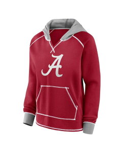 �t�@�i�e�B�N�X ���f�B�[�X �A�E�^�[ �p�[�J�[�E�X�E�F�b�g �v���X�T�C�Y Fanatics Women's Crimson Alabama Crimson Tide Plusize Boom Pullover Hoodie Crimson �N�����]��