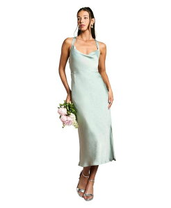 �I�A�V�X ���f�B�[�X �g�b�v�X �����s�[�X �T�e�� Oasis Women'satin Bridesmaids Dressage �Z�[�W