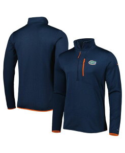 �R�����r�A �����Y �A�E�^�[ �p�[�J�[�E�X�E�F�b�g Columbia Men's Navy Florida Gators Park View Omni-Wick Half-Zip Top Navy �l�C�r�[