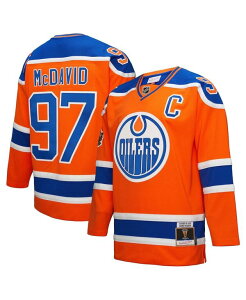 �~�b�`�F��&�l�X �����Y �g�b�v�X �V���c �W���[�W�[ Mitchell & Ness Men's Connor McDavid Orangedmonton Oilers Power Play Jersey Orange �I�����W