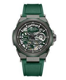ケネスコール メンズ アクセサリー 腕時計 Kenneth Cole New York Men's Automatic Watch 42mm Green グリーン