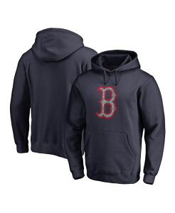 �t�@�i�e�B�N�X �����Y �A�E�^�[ �p�[�J�[�E�X�E�F�b�g ���S Fanatics Men's Navy Boston Red Sox Static Logo Pullover Hoodie Navy �l�C�r�[
