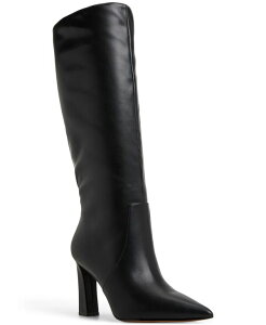 Ah fB[X V[Y u[cECu[c ALDO Women's Nathalee Knee High Pointed Toe Boots Black Smooth ubN