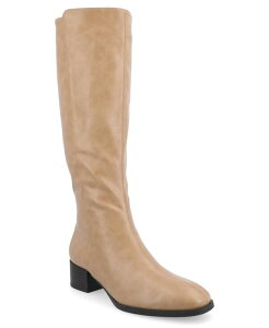 �W�����l �R���N�V���� ���f�B�[�X �V���[�Y �u�[�c�E���C���u�[�c Journee Collection Women's Devri Regular Wide Calf & Extra Wide Calf Knee High Boots Tan �^��