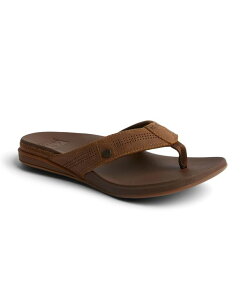 ���[�t �����Y �V���[�Y �T���_�� REEF Men's Cushion Lux Slip-On Sandals Toffee