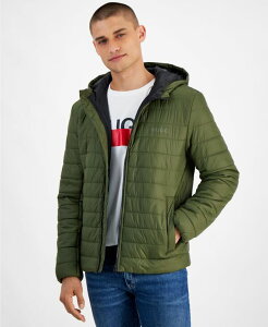�q���[�S�{�X �����Y �A�E�^�[ �W���P�b�g�E�u���]�� �L���e�B���O Hugo Boss Men's Barvi2435 Slim-Fit Quilted Full-Zip Liner Jacket Olive �I���[�u