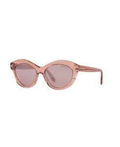 gEtH[h fB[X ANZT[ TOXEACEFA Tom Ford Women'sunglasses Toni TR001841 Pink Shiny Violet sN