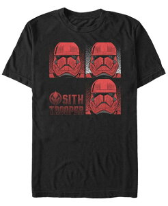 �t�B�t�X�T�� �����Y �g�b�v�X T�V���c Fifth Sun Star Wars Men's Rise Of Skywalker Sith Trooper Box Up Short Sleeve T-Shirt Black �u���b�N