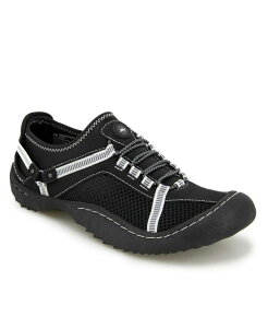 �W���C�r�[���[ ���f�B�[�X �V���[�Y �p���v�X JBU Women's Tahoe Wateready Flats Black White �z���C�g